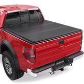 3-Fold 6.5FT FRP Hard Tonneau Cover For 2015-2024 Ford F-150 F150 Truck Bed